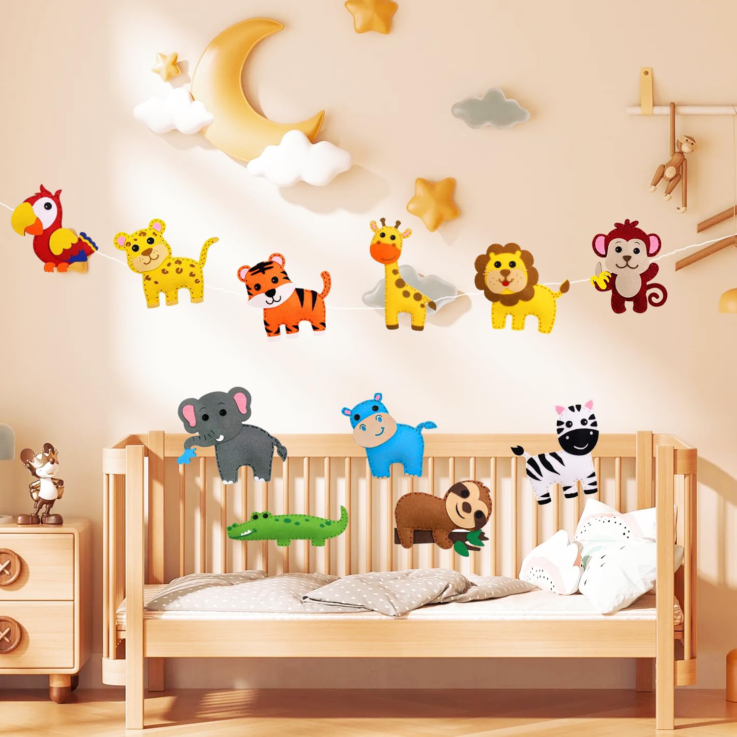 Kit de Couture Enfant Feutre Animal - Adapté aux Débutants