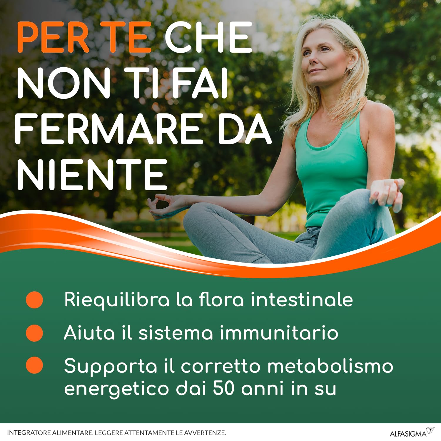 YOVIS Rigenera, Probiotici per il Benessere Intestinale dai 50 anni, 25 Miliardi di Fermenti Lattici Vivi con Calcio e Vitamina B12, 10 Bustine