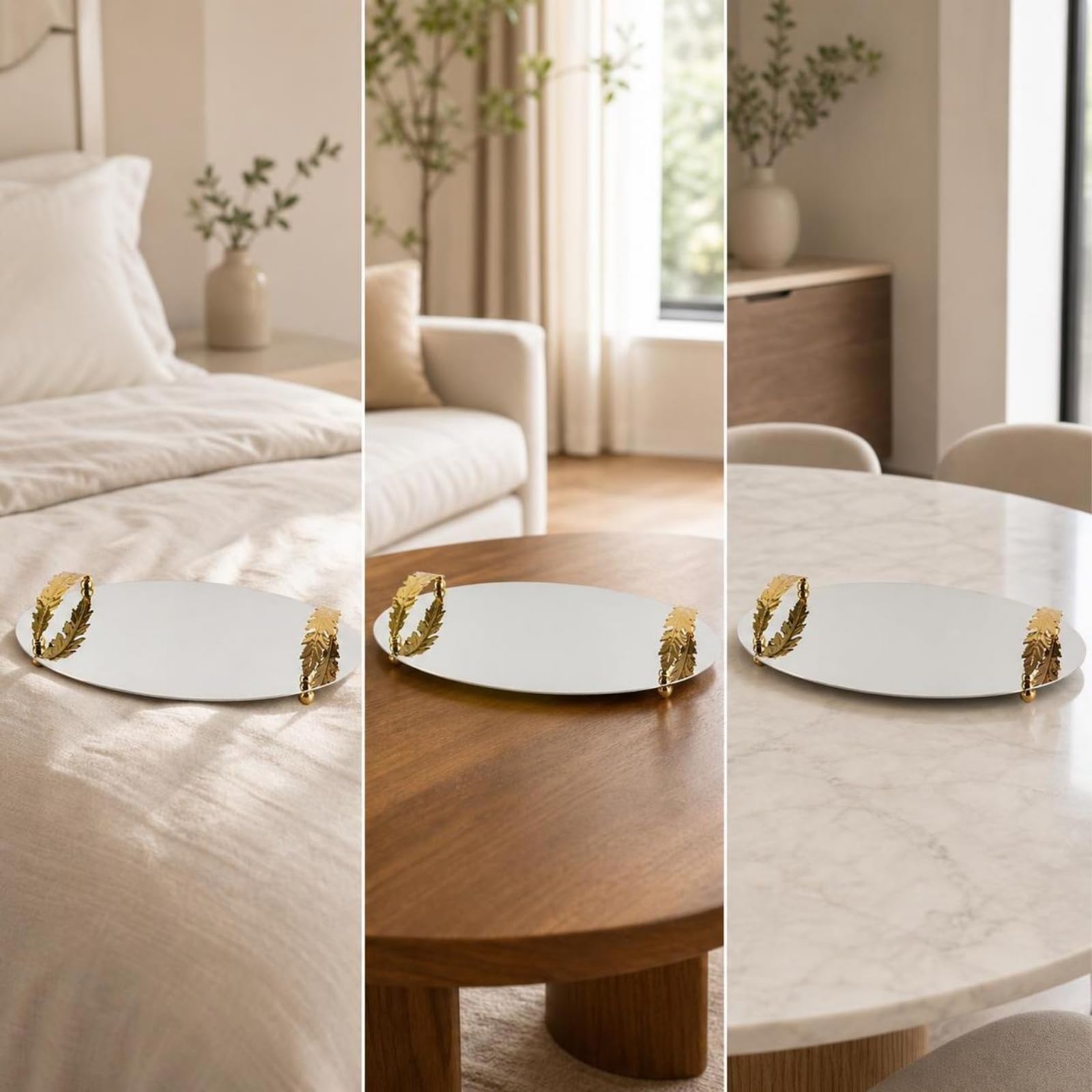 Reflektierend Ovales Tablett