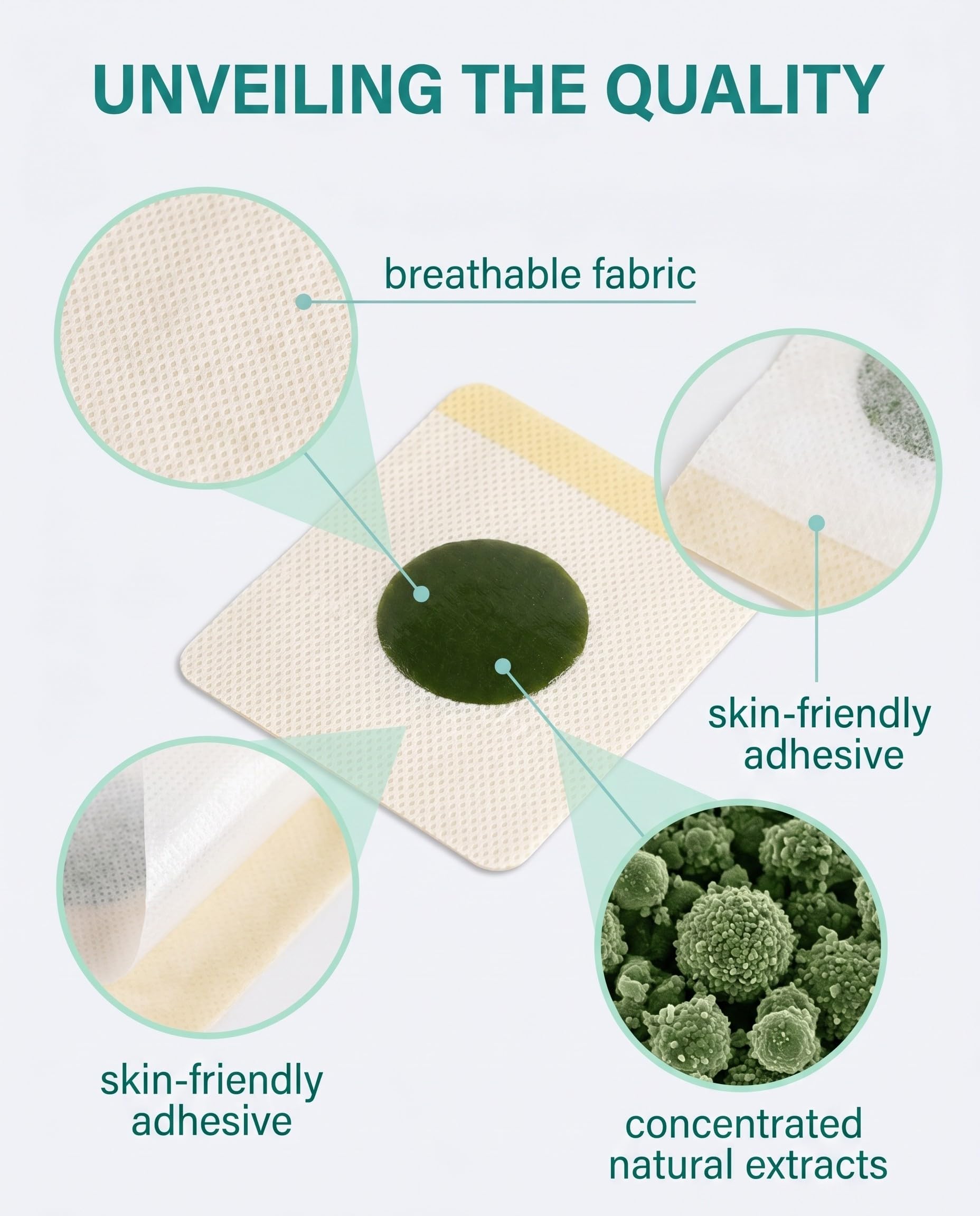 60 Stück Slimming Patch für Ganzen Körper, Abnehmen Schnell Fettverbrenner, Abnehmpflaster Gegen Bauchfett, Weight Loss Stoffwechsel Beschleunigen, Natürliche Inhaltsstoffe