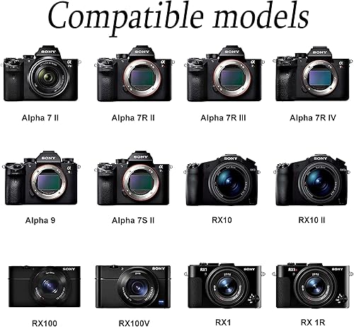 Miniatura 3 de PCTC Protector de pantalla para Sony alpha 1 a7II A7III a7SII a7SIII a7RII a7RIII a7RIII a7RIV RX100VII RX100VI RX100V RX100IV RX100M2 A9II, ZV-E10