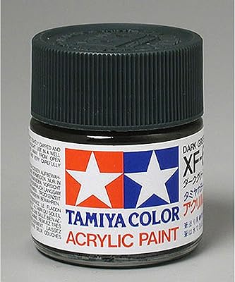 Tamiya America, Inc Acrylic XF61, Flat Dark Green, TAM81361