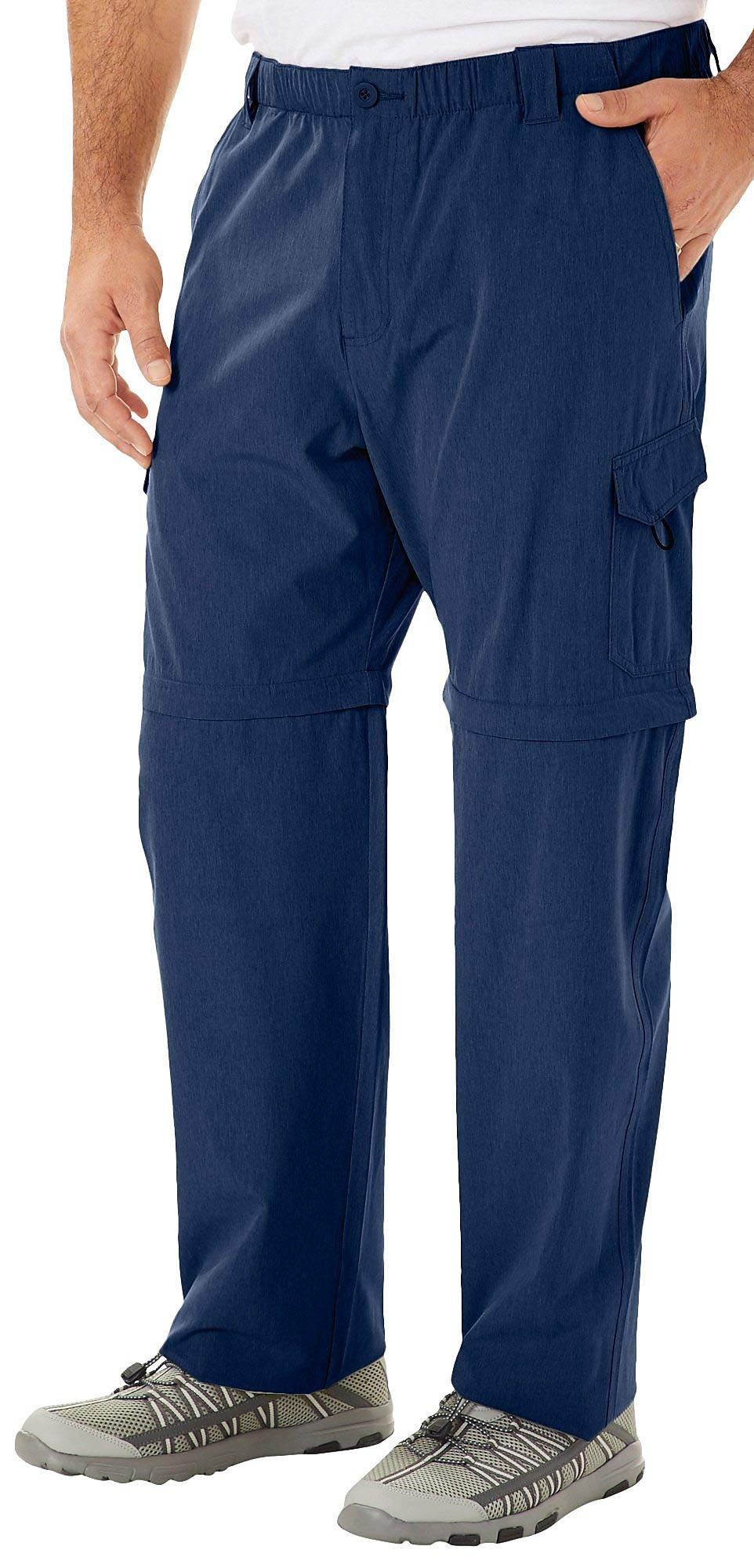 Reel Legends Men's Quick-Dry Convertible Mackerel Pants