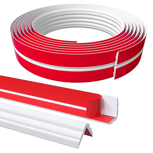 Moldura flexible de esquina interior y exterior, moldura de pared para despegar y pegar, protector de esquina de pared, protectores de esquina