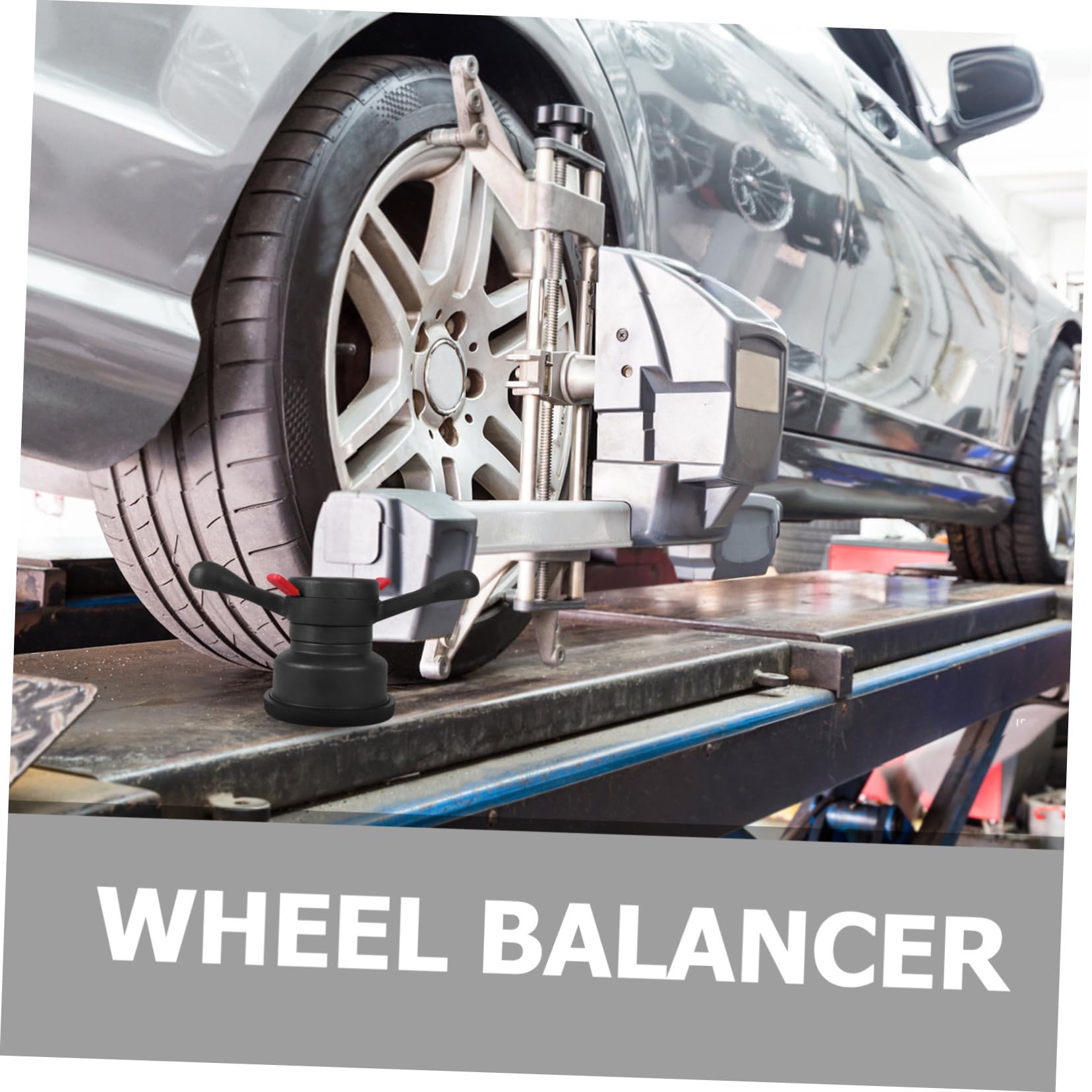 Schnellspannmutter für Auto radwuchtmaschine Langlebiges Material Leichtes Design mit Verstellbarem Flügelmutternverschluss Kompatibel mit Car Wheel Balancer und Radwuchtgerät