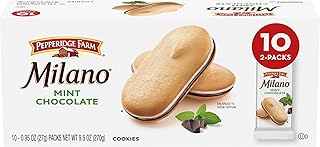 Milano Cookies, Mint, 10 Packs, 2 Cookies per Pack