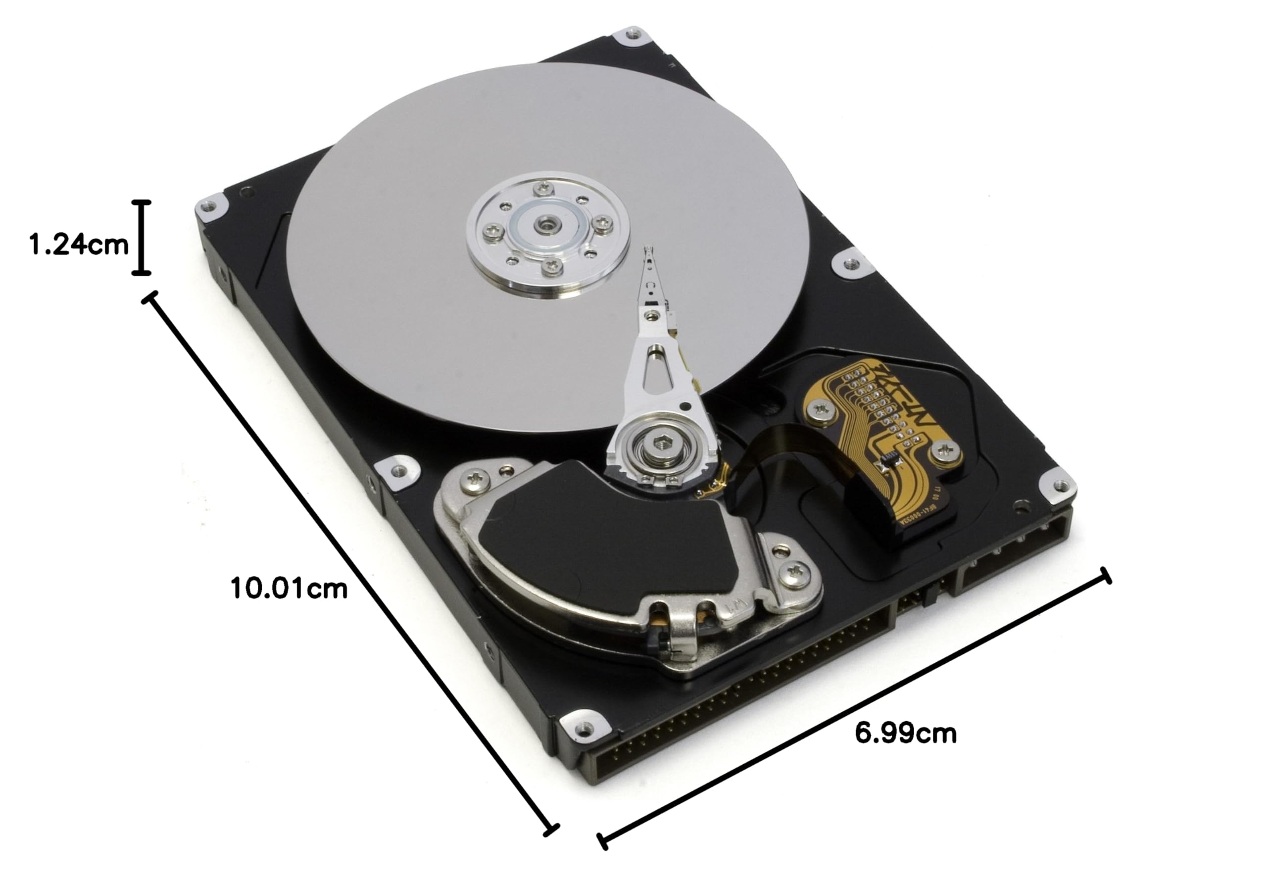 Western Digital WD800BEVE Scorpio - Disco Duro Interno de 80 GB (5400 RPM, 6,4 cm (2,5 Pulgadas), caché de 8 MB, ATA)