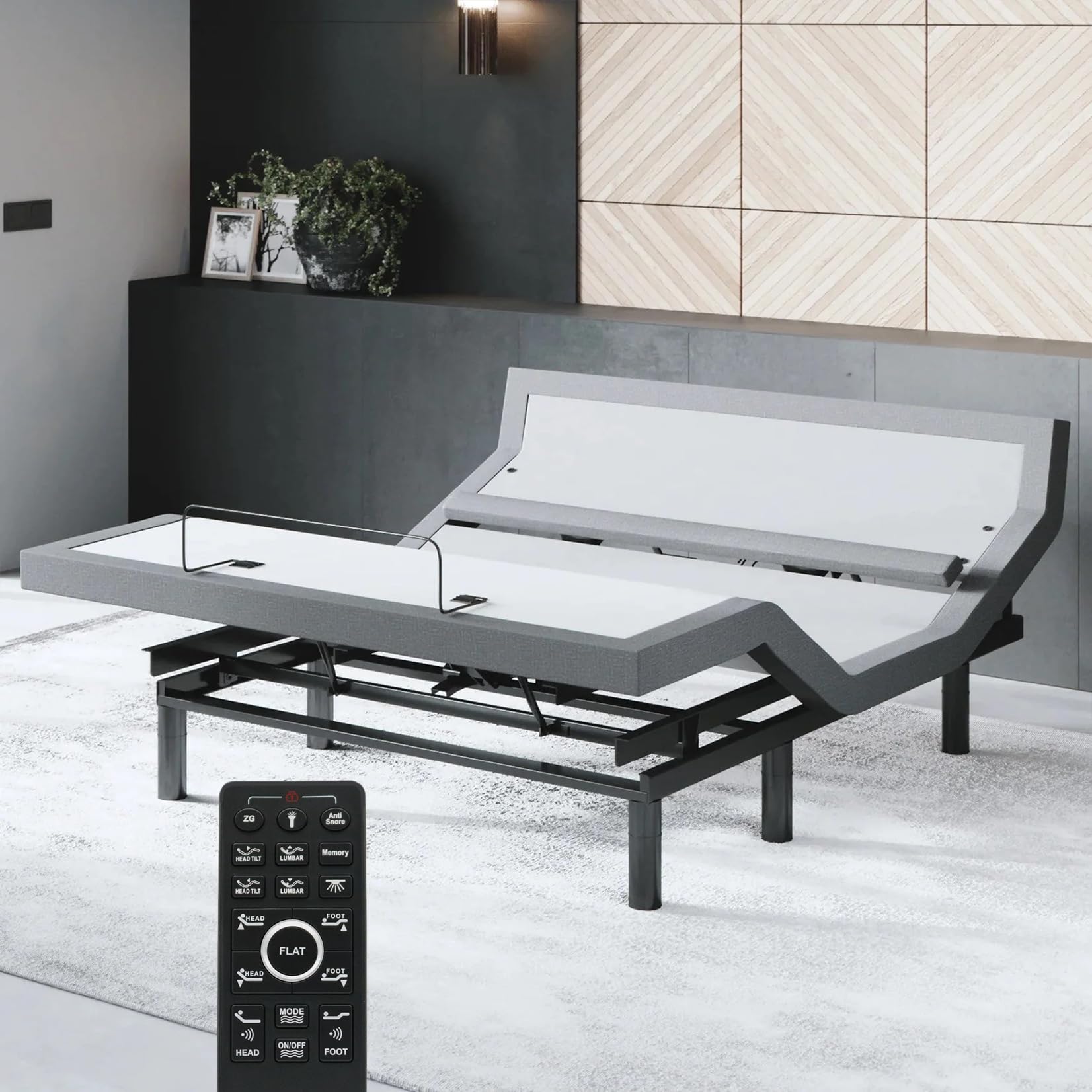 Amazon.com: Sven & Son Bliss Adjustable Bed Base Frame Only