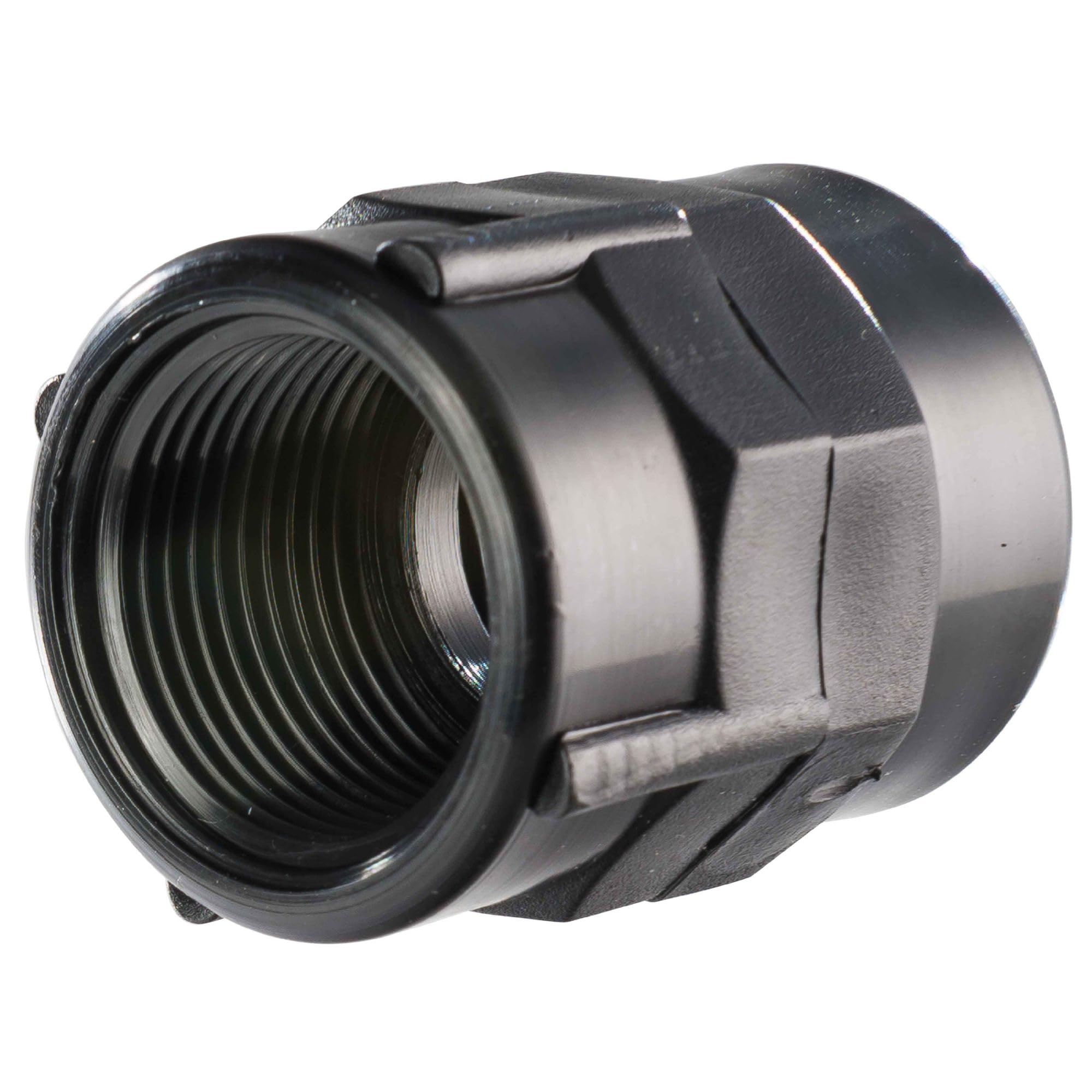 GF 03402 Raccord pour Tuyau Perforé Noir