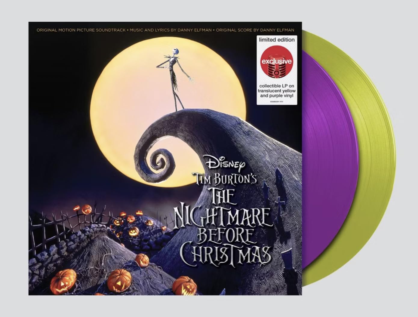 Tim Burton's The Nightmare Before Christmas Exclusive yellow & purple