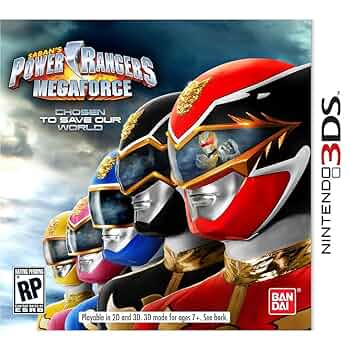 3DS★POWER RANGERS SUPER MEGAFORCE 海外版 ニンテンドー3DS - 3DS☆POWER RANGERS SUPER MEGAFORCE 海外版