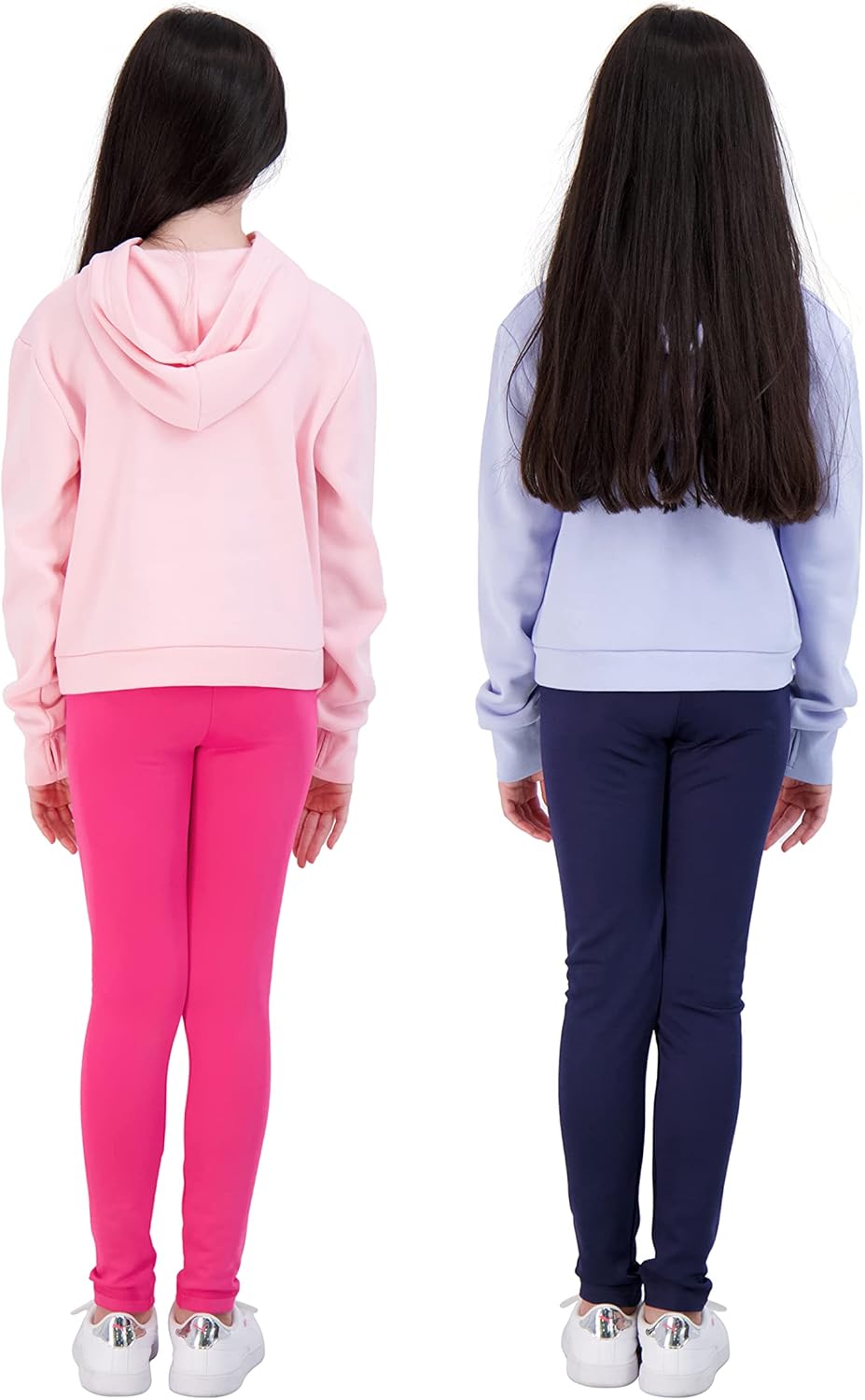 Marika Girls Athletic Fleece Hoodie and Legging Set Active Sweatshirt and Pants Outfit for Girls - Image 4