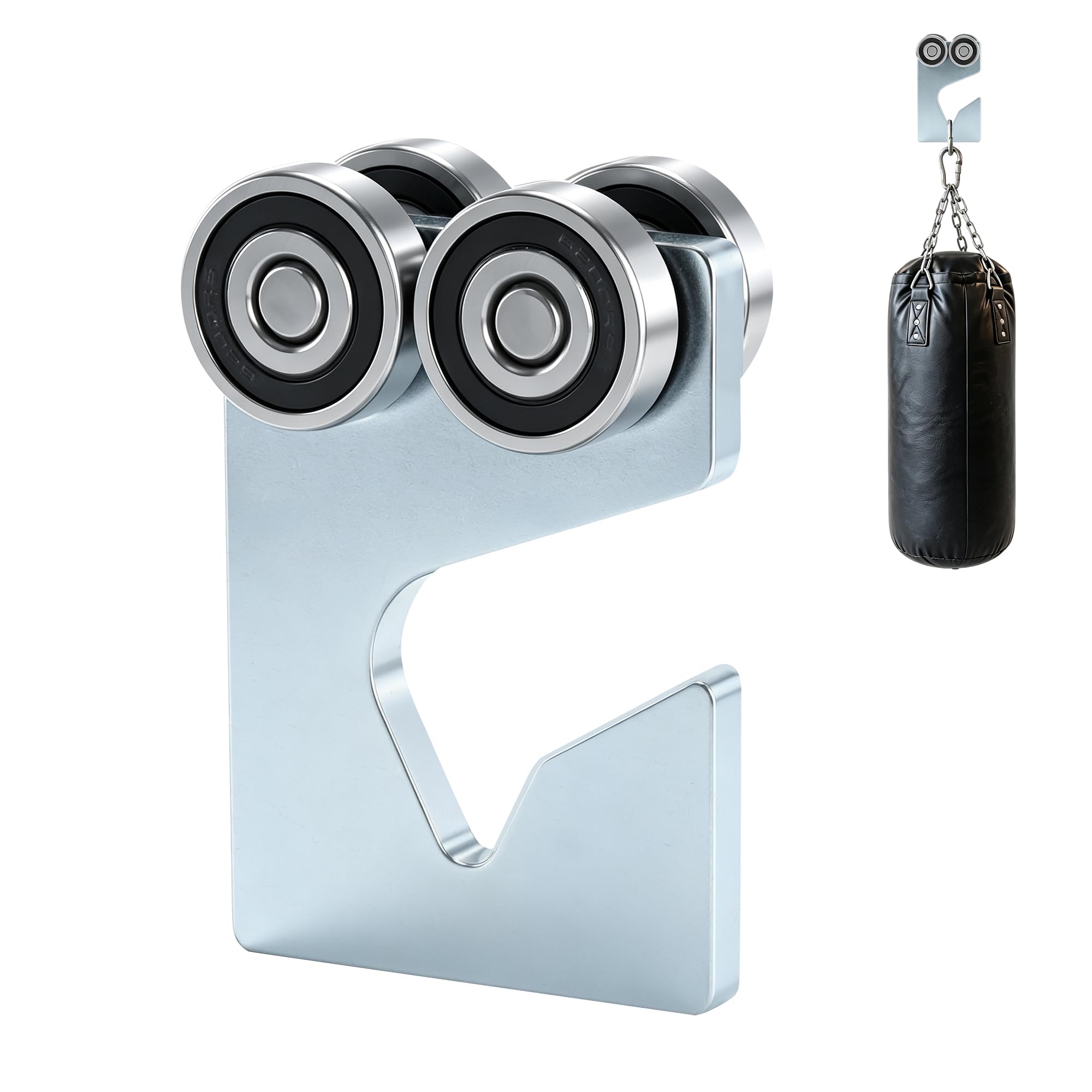 4-Wheel Trolley Assembly Rollers.Strut Channel Rollers Trolley.for use with 1-5/8" Wide and All 1-5/8" or Taller Strut Channel. — Amazon image 15