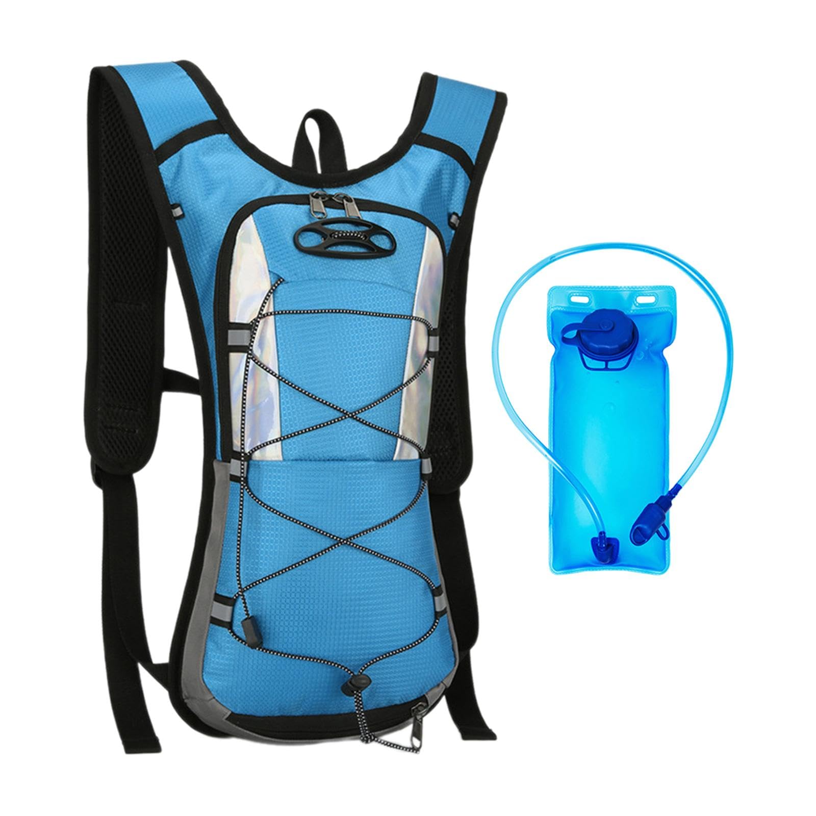 CALANDIS™ Hydration Backpack with 2L Hydration Bladder for Biking Backpacking Climbing Blue | Hydration Packs | Hiking Backpacks | & Hiking | Outdoor Sports-image-9
