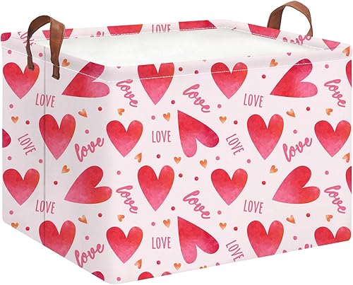 Miniatura 46 de Cesta de almacenamiento rectangular verde, cesta de ropa con asas, caja de almacenamiento plegable, cesta de regalo, decoración de habitación