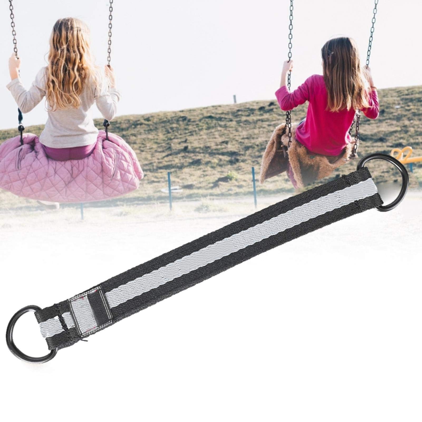 Pilipane Tree Swing Hanging Kit Heavy Duty Hanging Straps Holds 220 lbs Perfect for Swings, Tree Swing Straps,Carry Pouch Easy Fast Installation (23cm/9.1inch), Tree Swing Straps, Tree S