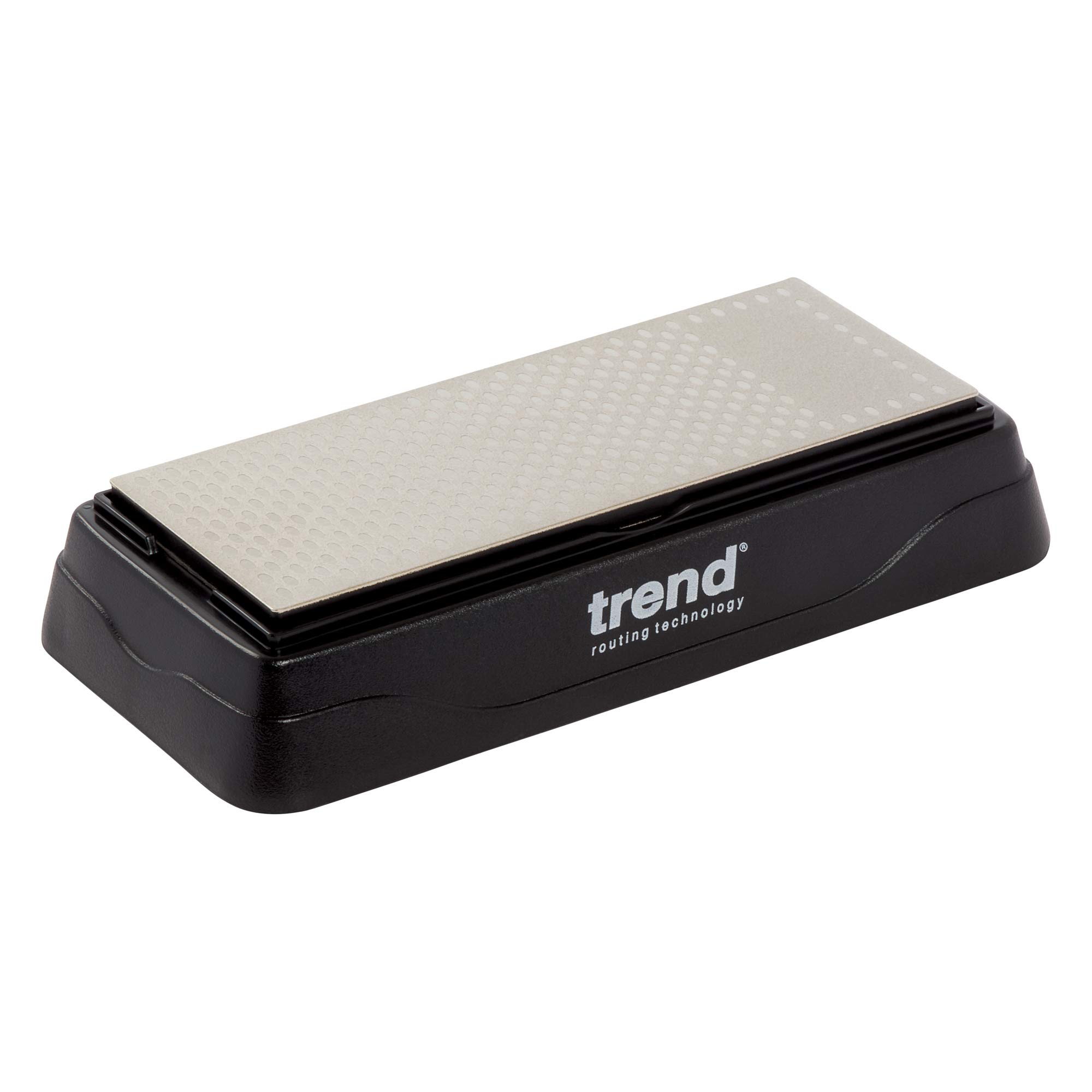 Trend Dwustronny kamień diamentowy do ostrzenia 6"x2 3/8" gruby/drobny | Dwustronny: gruby do szybkiego szlifowania, drobny dla ostrej krawędzi narzędzi i noży. Szybka zmiana