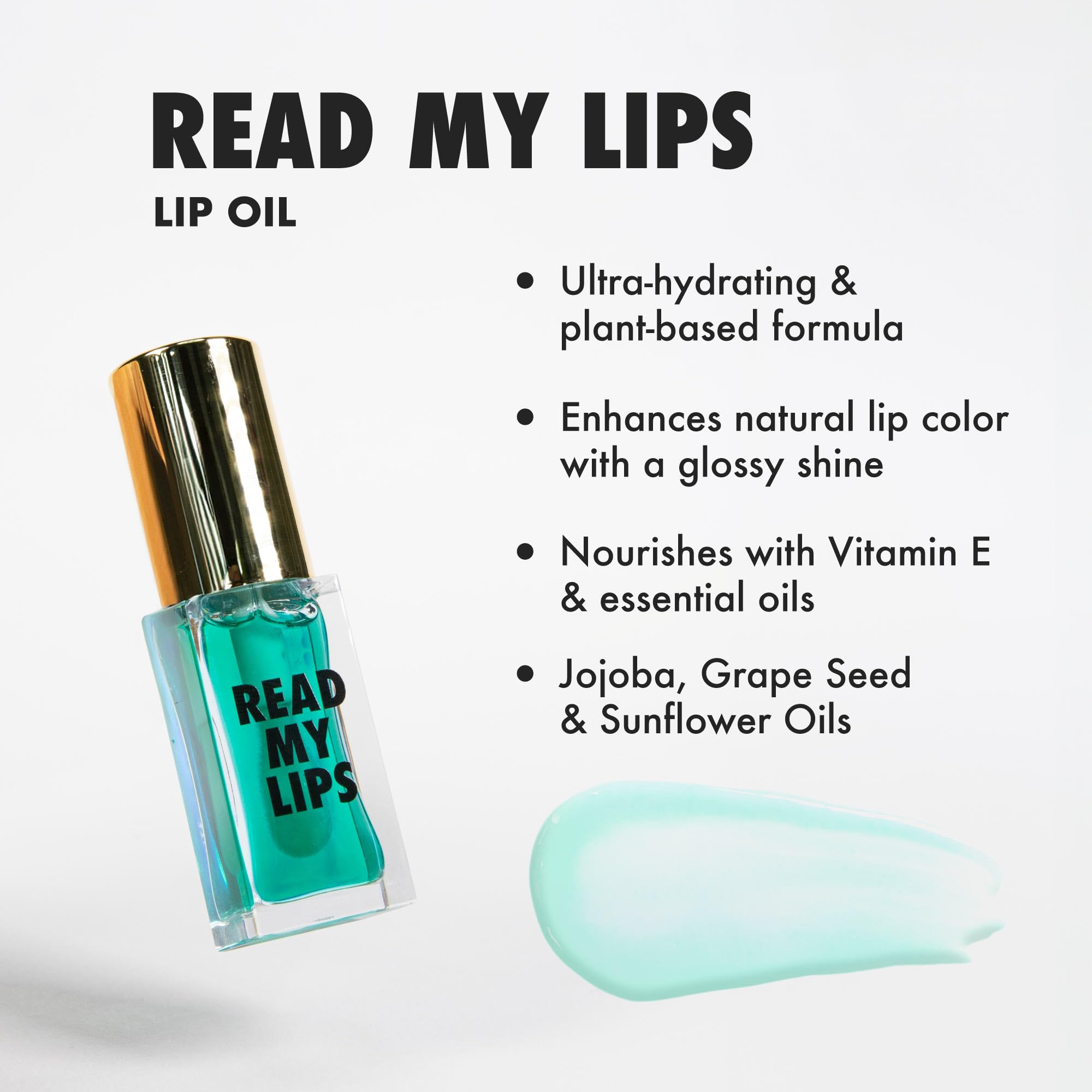 MOYOU LONDON Plant-Based Lip Oil, Deep Hydrating Lip Gloss, Non-Sticky, Clean Beauty Formula with Vitamin E & Essential Oils - Image 3