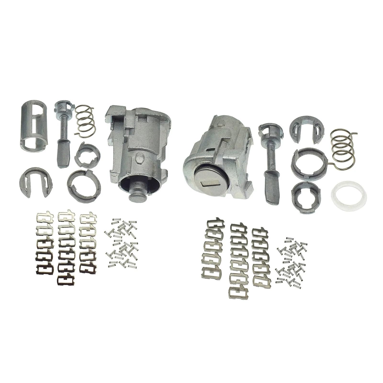 Zfqoozd L And R Door Lock Barrel Cylinder For 604837167/168 For Vw For Golf 4 Iv Mk4 For Bora A6 For Skoda For Fabia For Polo 1997-2003