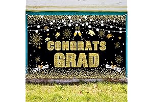 RUIMI 2022 Large Graduation Porch Sign and Banner