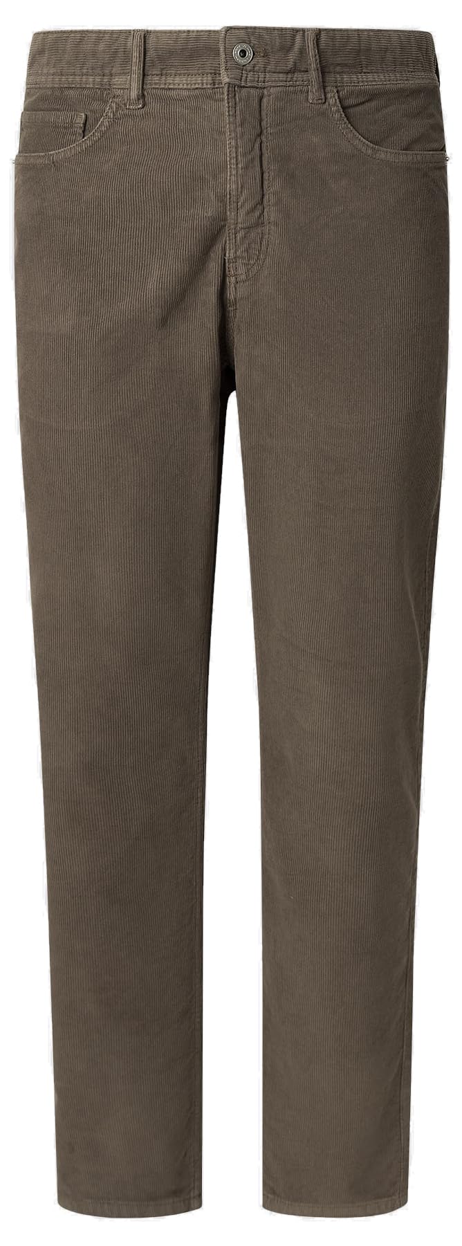 Pepe Jeans Men's Slim Five Pockets Corduroy Trouser, Brown (Dark Brown), 34