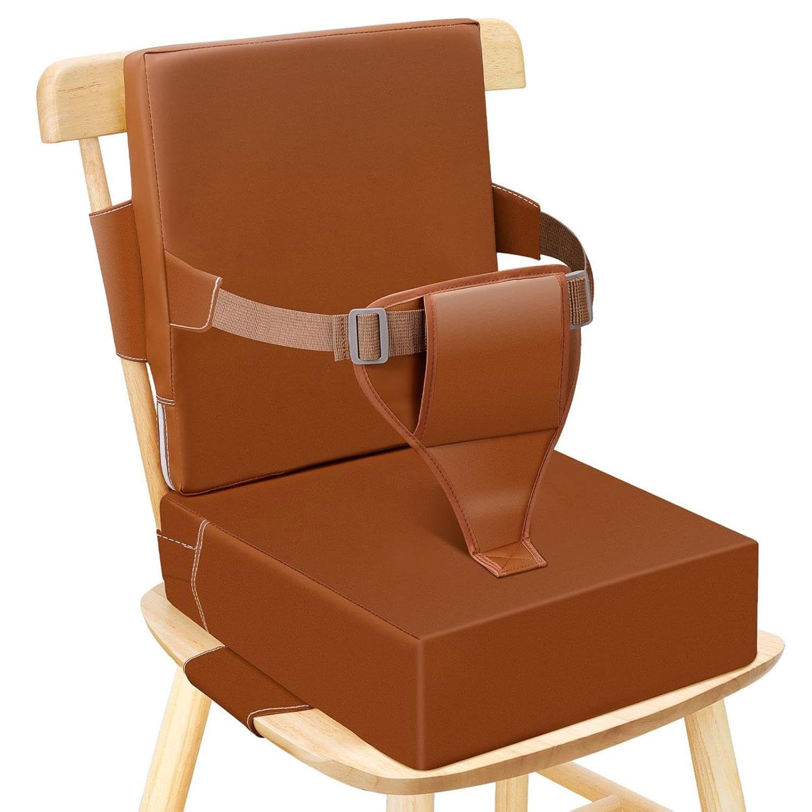 Booster Seat for Dining Table Portable High Chair Seat Pad for Kids Children 32cmx36cmx10cm Orange|Baby | Feeding | Booster Chairs-image-37