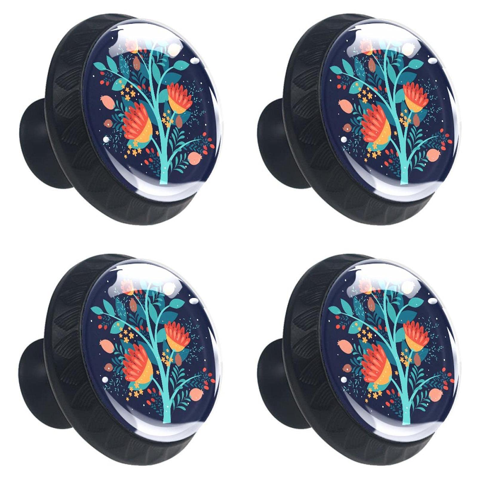 Boutons de tiroir en cristal haut de gamme pour commode et buffet