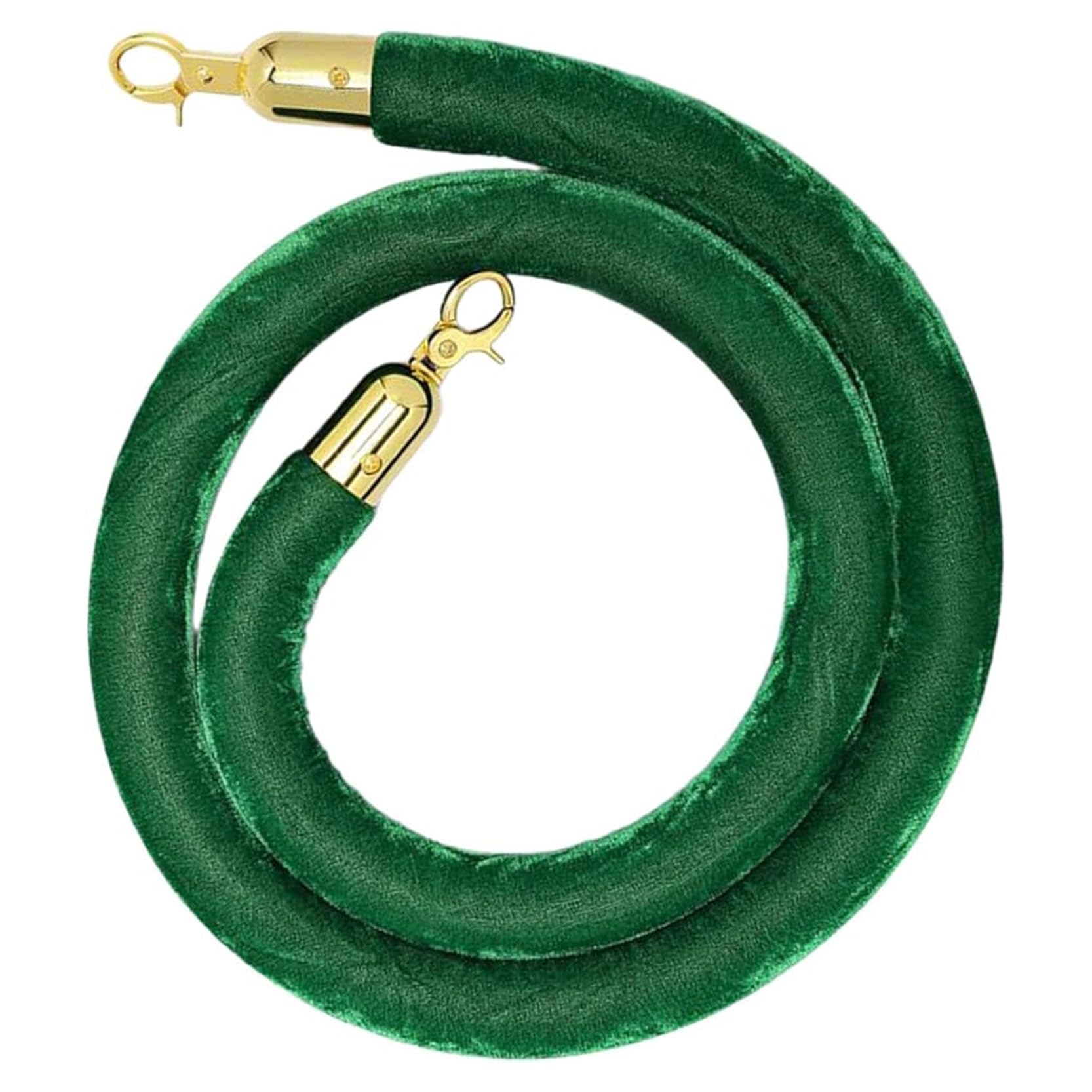 Corde en velours premium et crochets pour guidage VIP chic