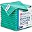 MW PRO Microfiber Cleaning Cloths (12 Pack, 12x12, Green) - Commercial Grade Housekeeping Towels & Janitorial Rags - Lint Free & Streak Free for Windows, Glass & Auto Detailing - Washable 300+ Times