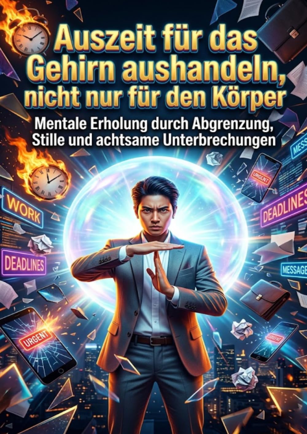 Auszeit für das Gehirn aushandeln, nicht nur für den Körper: Mentale Erholung durch Abgrenzung, Stille und achtsame Unterbrechungen