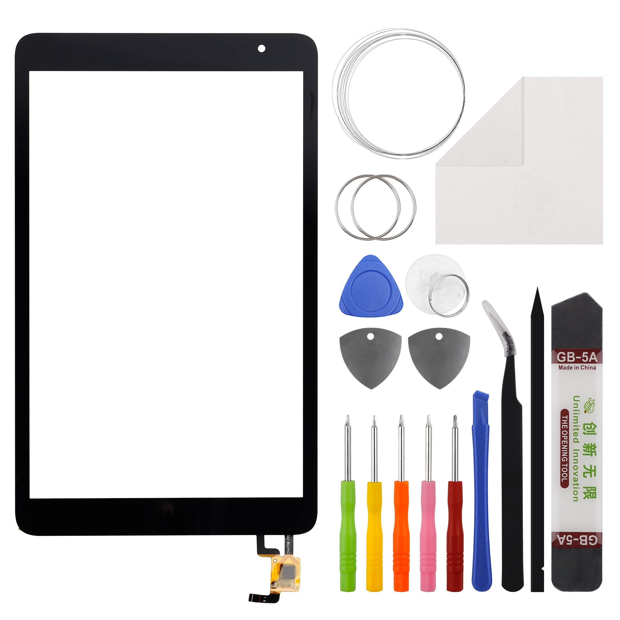 [New] Duotipa Touch Screen Digitizer Replacement for Sky Devices Elite Octa/Octa Max 8 inch with Repair Tools Kit.(No LCD Screen,Not Fit for Elite OctaX).