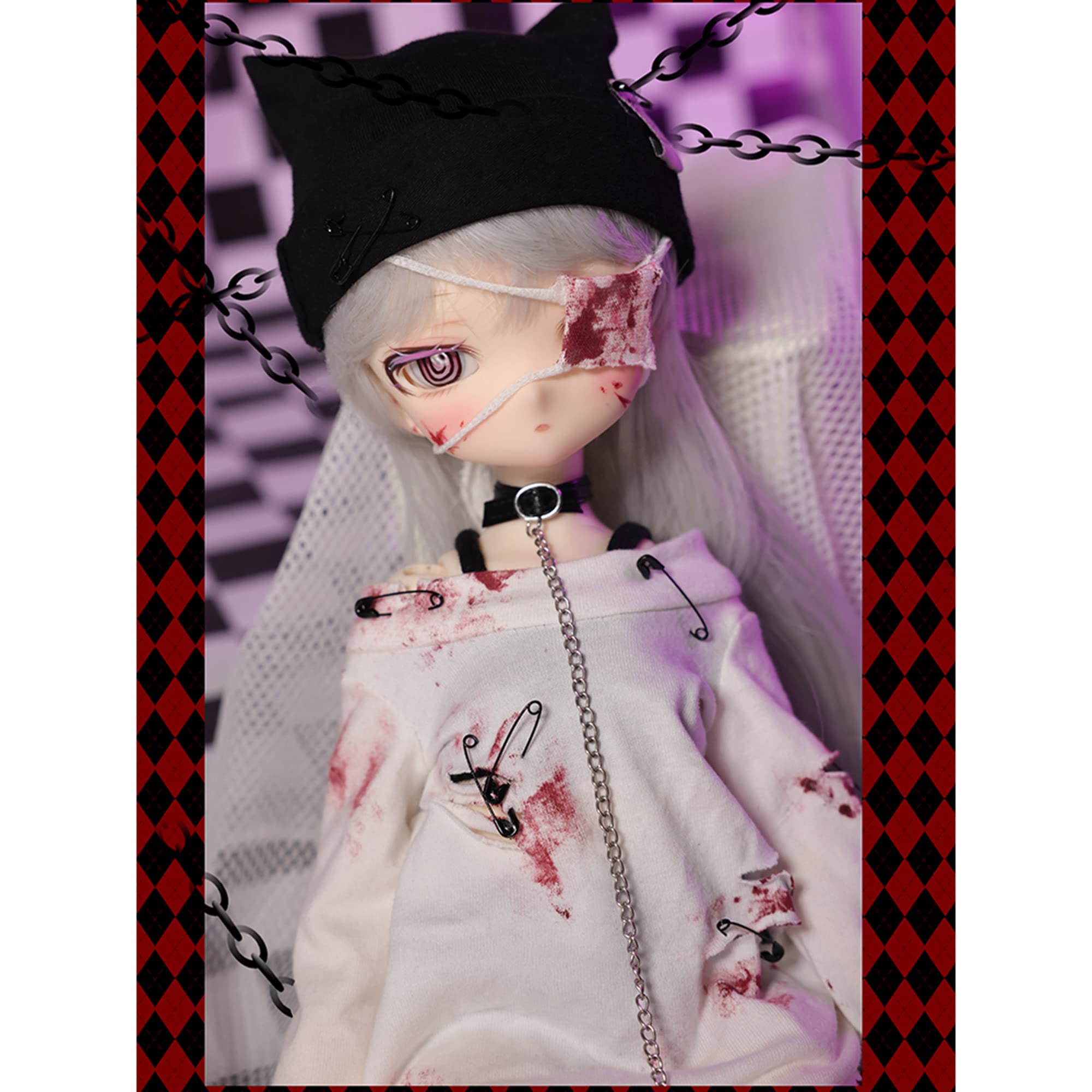 Amazon | 1/4 球体関節人形 フルセット メイク済み bjdドール ハロウィ