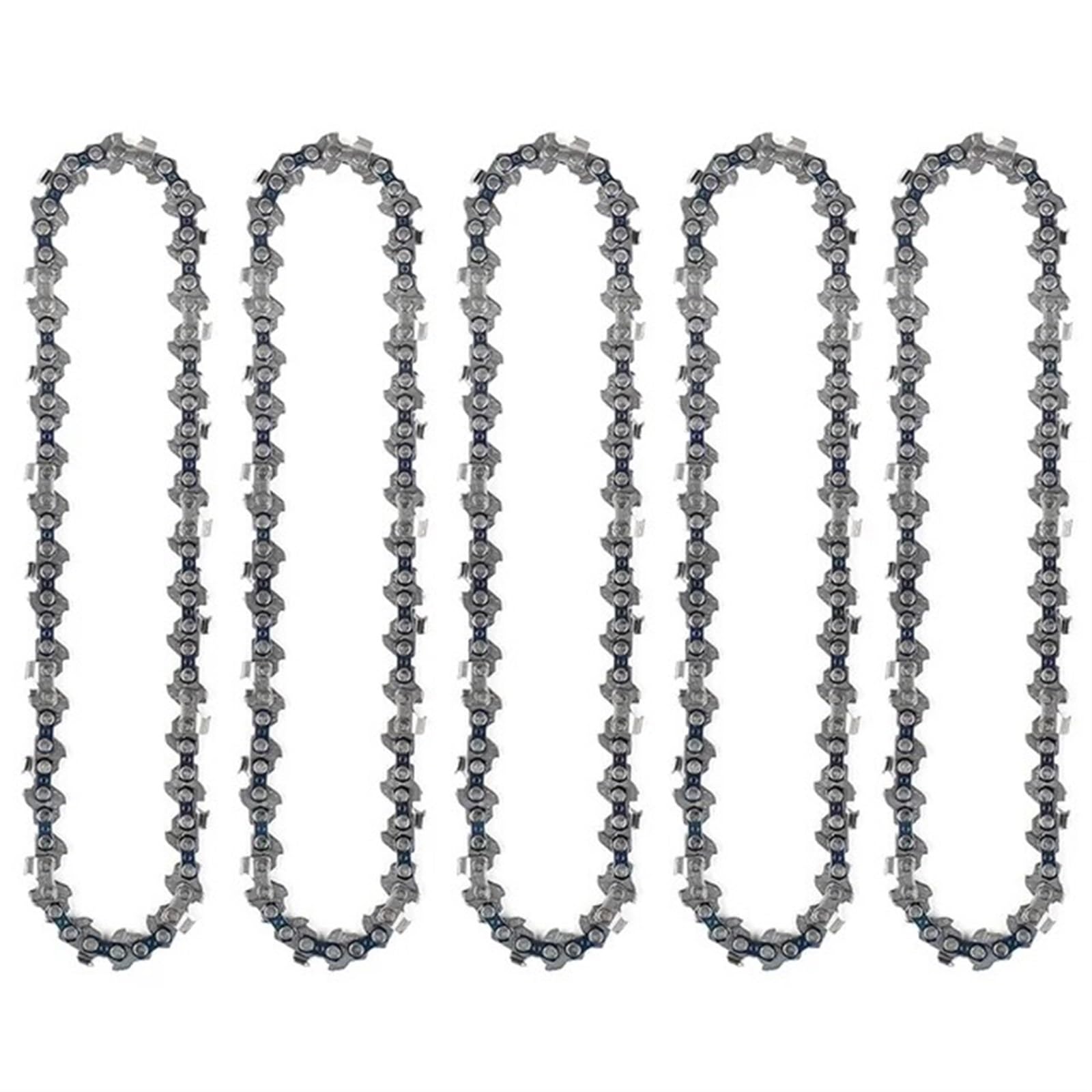 ZagYing 12 Pack 4/6" Chains, Accessories For Small 4/6" Chainsaws For Home (Guide/Chain), Replacement Chains For Cordless Pruning Saws, Cutting Tools
