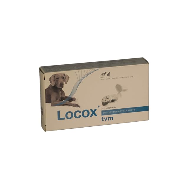 Locox - Caja de 30 Pastillas para Articulaciones Perros y Gatos