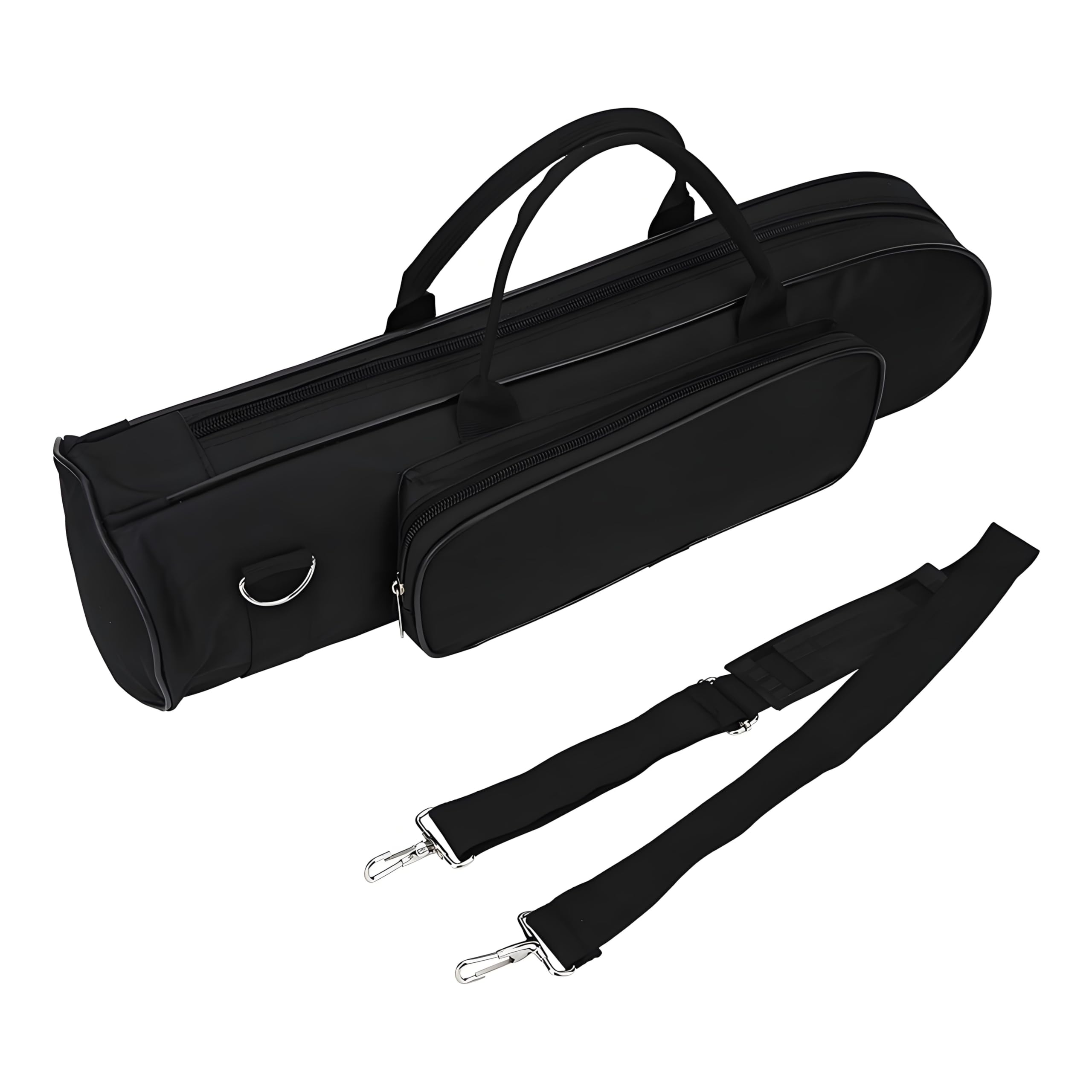 Bolsa de Trompeta Oxford, Resistente a Choques, con Correa de Hombro y Manija para Protección, Caja de Trompeta Ligera y Duradera para Estudiantes, Músicos y Viajeros