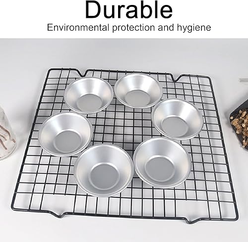 Miniatura 4 de 25 moldes para tartas de huevo para hornear, mini moldes para hornear, taza de lata Puto para hornear, magdalenas, cupcakes, galletas, molde para