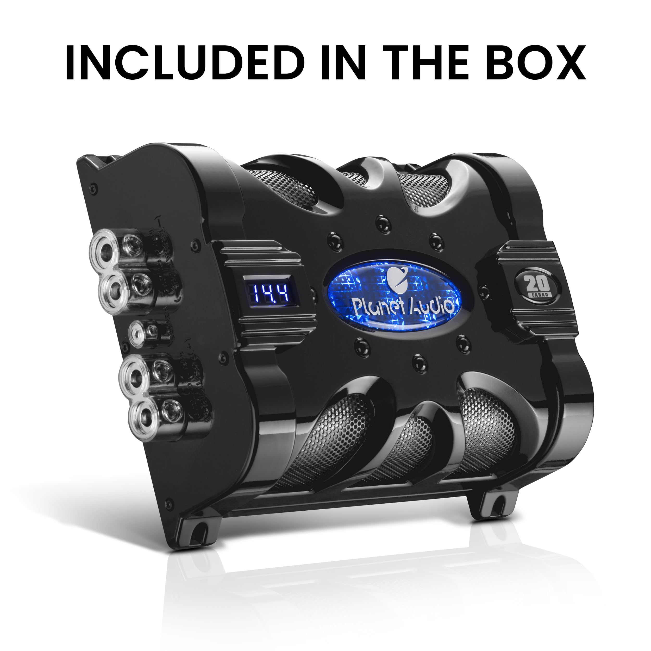 enough 20F 20ファラッド キャパシタ オーディオ Amazon.com: Planet Audio PC20F Car Capacitor - 20 Farad, Energy