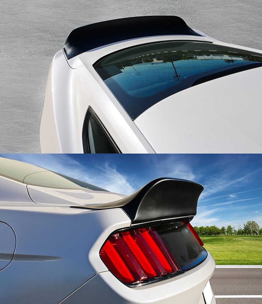 【AAKE】WING DUFFLE MUSTANG Amazon.com: Trunk Spoiler Compatible with 2015-2023 Ford
