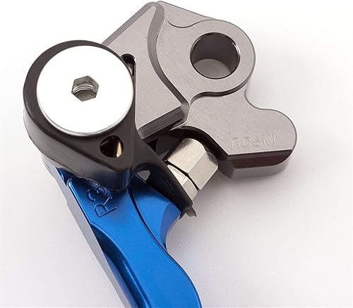 Miniatura 7 de Para Yamaha XTZ125 XTZ 125 2003-2016 Motocross Palancas de embrague de freno de motocicleta Palanca de pivote de motocicleta Palanca plegable de