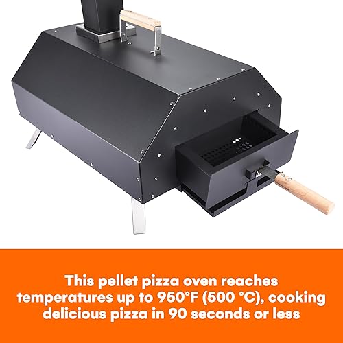 Miniatura 2 de Zorestar Horno de pizza al aire libre - Horno de pizza ligero de acero inoxidable - Máquina de pizza portátil ideal para cocina al aire libre o