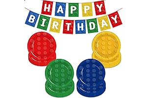 Building Block Birthday Party Supplies