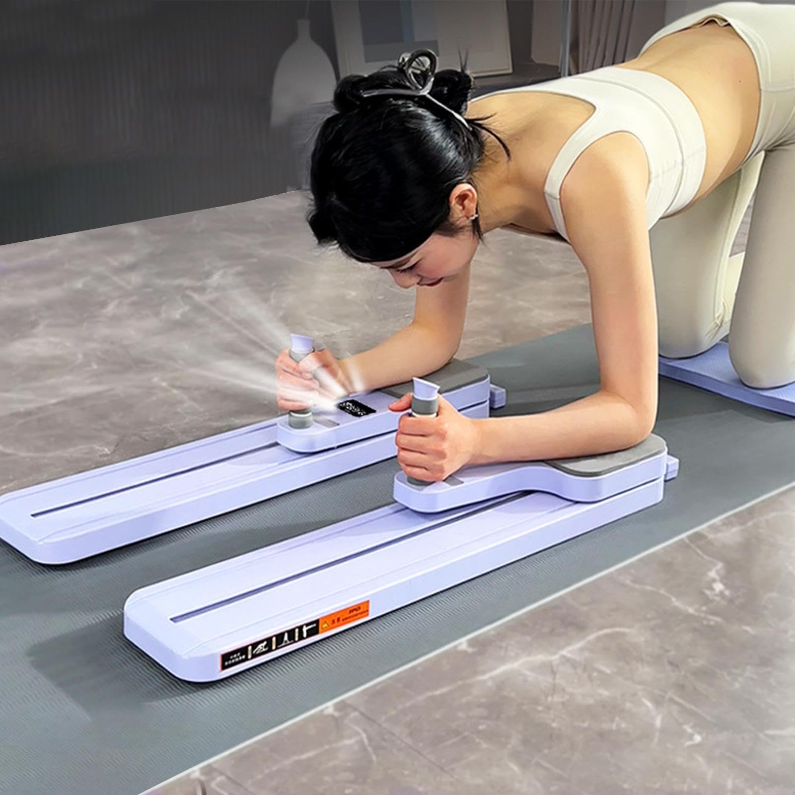 Tavola Pilates Reformer Attrezzo per Allenamento dei Muscoli Addominali | Pilates Reformer Board Portatile Per Yoga, Camera Da , Casa, Palestra, Ufficio, Soggiorno, Studio, Fitness
