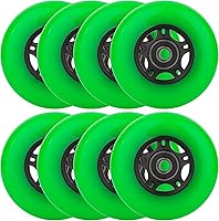 Vista 1 de Ruedas de Patinaje en Línea para Exteriores e Interiores, Ruedas de Patín de Hoquey sobre Rodillos de 85a con Rodamientos ABEC-9 para Scooter