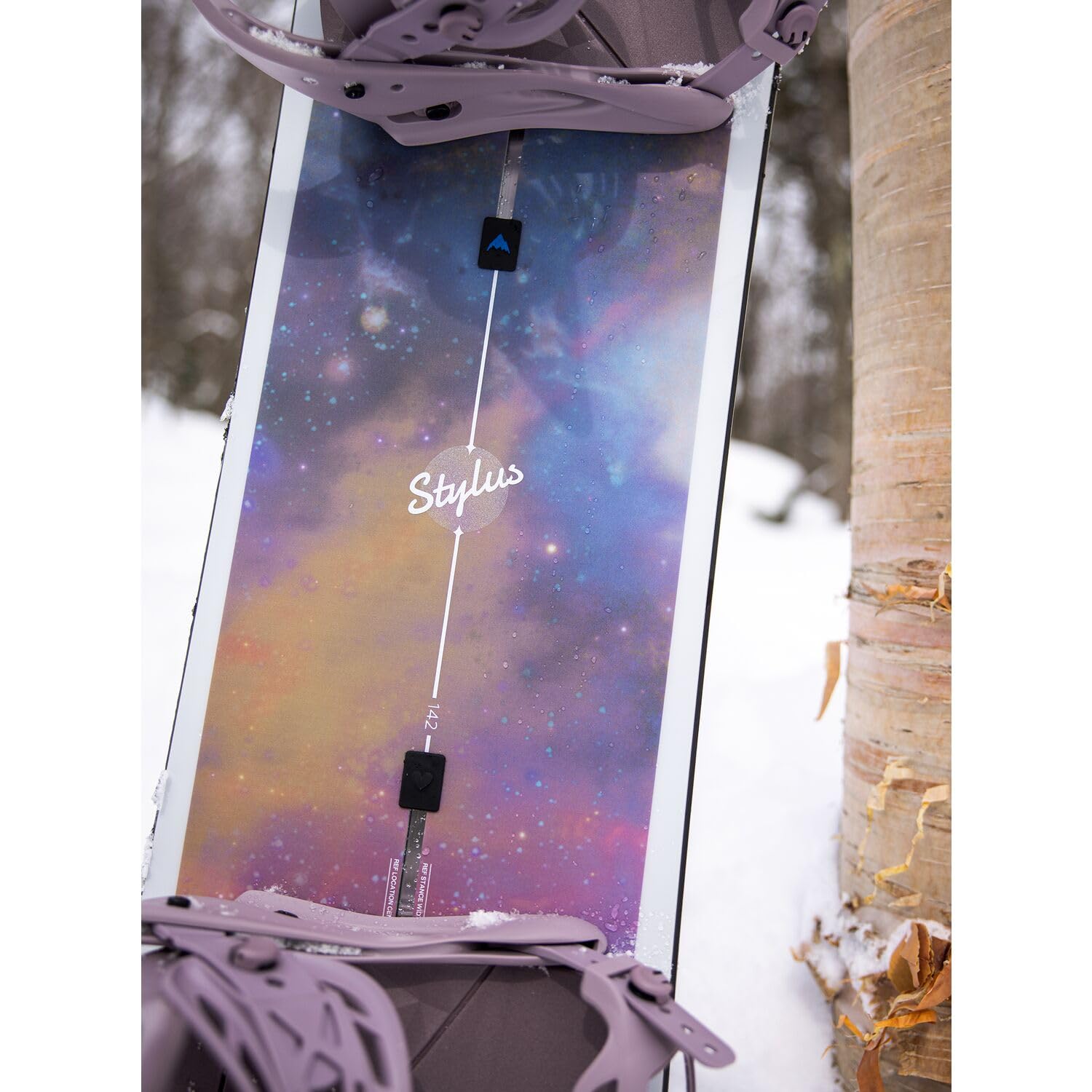 Burton - Tavola da snowboard Stylus bianco da donna - misura 142 - bianco