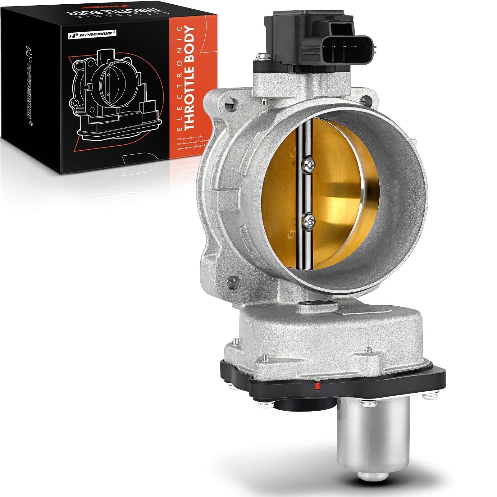 A-Premium Electronic Throttle Body Assembly Compatible with Ford & Lincoln Vehicles - 5.4L V8 Engine - Expedition, F-150, F-250, F-350, Mark LT, Navigator - 2004-2014 - # 8L3Z-9E926-A, 6L3Z9E926A
