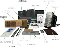 Vista 2 de Kit Demon completo de afinación de esquí con cera y kit de cepillo - Kit de afinación de snowboard también incluye cera fabricada en EE. UU