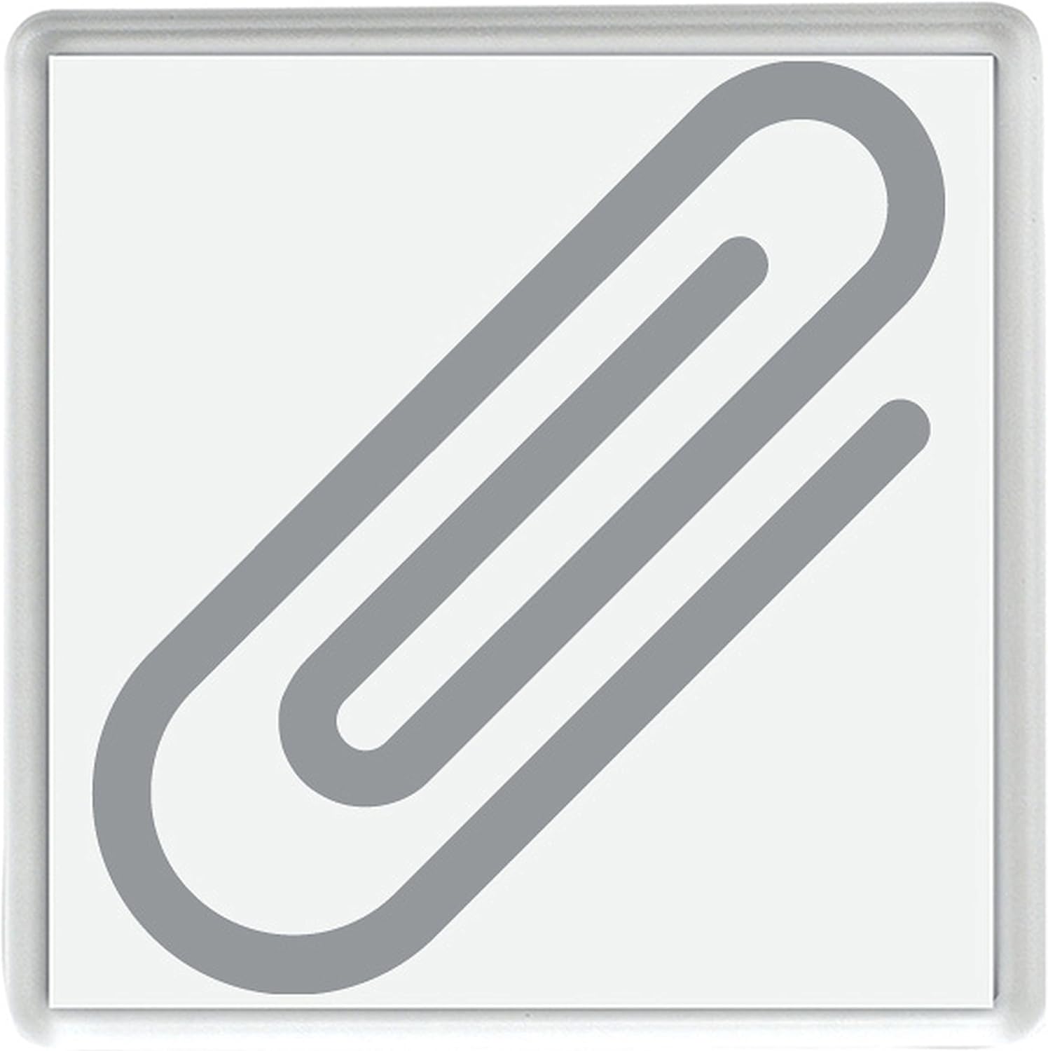 Paperclip Emoji Pack of 4 80mm x 80mm Coaster Amazon.ca Home