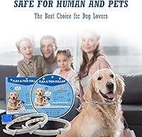 Vista 6 de Collar de pulgas y garrapatas para perro, collar de pulgas y garrapatas para perros, collar de pulgas para perros, collar de prevención, control