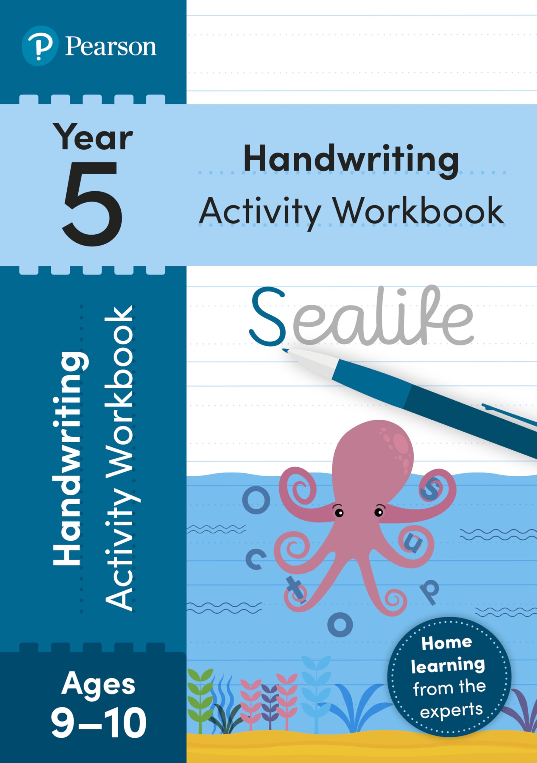 Pearson Learn at Home Handwriting Activity Workbook Year 5 by Sarah Loader