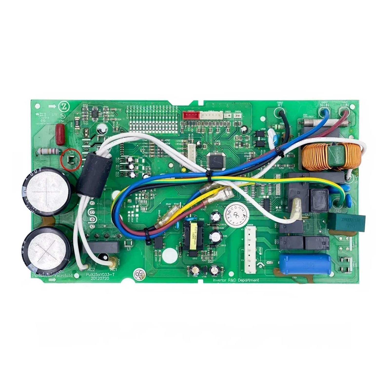 Niufenggeo Pu925ay033-T(Type A) Pu925ay033-T Outdoor Unit Control Board ，Compatible For Chigo， Air Conditioner Circuit Pcb Conditioning Parts Accessories Inverter Module